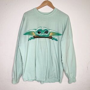 Star Wars Mandalorian Baby Yoda Disney Green Spirit Jersey